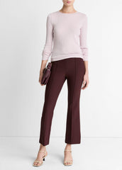 VINCE | Ribbed Pima Cotton Long-Sleeve T-Shirt in Long Sleeve - IRIS QUARTZ