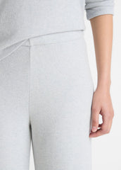VINCE | Cozy Wide-Leg Pant in Wide Leg - HEATHER PALE GREY