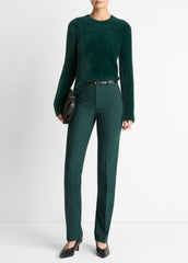 VINCE | Eyelash Crew Neck Sweater in Crew Neck - JUNIPER