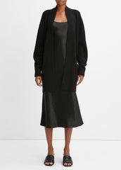 VINCE | Cashmere Open-Front Cardigan in Cardigans - BLACK