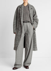 VINCE | Italian Wool-Blend Overcoat in Coats - GREYSTONE