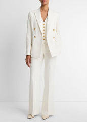 VINCE | Sculptural Tailored Blazer in Blazers - OFF WHITE