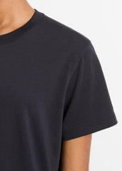 VINCE | Pima Cotton Crew Neck T-Shirt in Short Sleeve - COASTAL BLUE