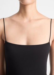 VINCE | Pima Cotton Camisole in Tank Tops - BLACK