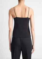 VINCE | Pima Cotton Camisole in Tank Tops - BLACK