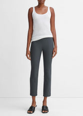 VINCE | Women's Stitch Front Seam Ponte Legging - DARK GREY
