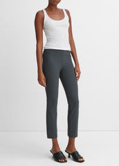 VINCE | Women's Stitch Front Seam Ponte Legging - DARK GREY