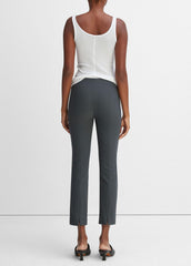 VINCE | Women's Stitch Front Seam Ponte Legging - DARK GREY