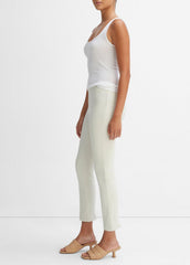 VINCE | Women's Stitch Front Seam Ponte Legging - GESSO