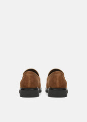 VINCE | Siena Suede Lug-Sole Loafer in Loafers & Flats - ELM WOOD