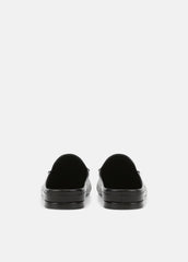 VINCE | Tevin Leather Mule in Loafers & Flats - BLACK