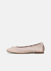 VINCE | Darla Satin Ballet Flat in Loafers & Flats - CASA ROSA