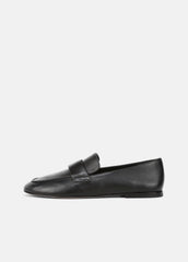 VINCE | Tommi Leather Loafer in Loafers & Flats - BLACK
