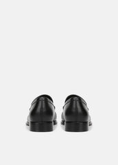 VINCE | Nora Leather Loafer in Loafers & Flats - BLACK