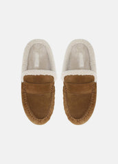 VINCE | Berkley Shearling Driving Mule in Loafers & Flats - ELM WOOD