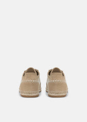 VINCE | Oasis Suede & Leather Espadrille Sneaker in Sneakers - SAND TRAIL