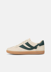 VINCE | Oasis Suede & Leather Runner Sneaker in Sneakers - MACADEMIA/INDIGO