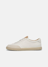 VINCE | Palm Leather & Suede Sneaker in Sneakers - MILK/MOONLIGHT