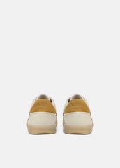 VINCE | Oasis Contrast-Edge Leather & Suede Sneaker in Sneakers - MOONLIGHT/GOLDEN DESERT
