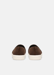 VINCE | Blair Perforated Suede Sneaker in Sneakers - CLOVE