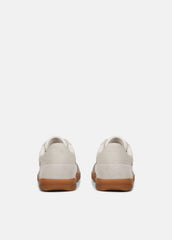 VINCE | Oasis Leather and Suede Sneaker in Sneakers - WHITE FOAM/HORCHATA/HAZELSTONE