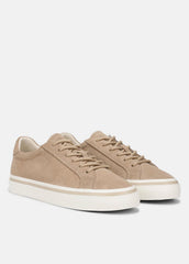 VINCE | Monterey Suede Sneaker in Sneakers - SAND TRAIL
