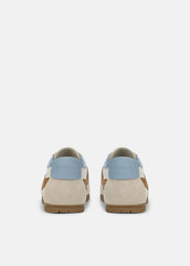 VINCE | LA Leather & Suede Runner Sneaker in Sneakers - MOONLIGHT/ELMWOOD