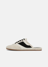 VINCE | Solstice Suede Sneaker Mule in Sneakers - MOONLIGHT/BLACK