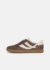 VINCE | Oasis Suede & Leather Sneaker in Sneakers - KOALA TAUPE/FLAX