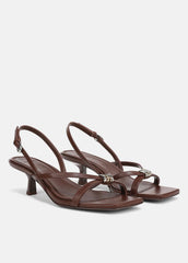 VINCE | Tali Slingback Sandal in Heels - MOLTON BROWN