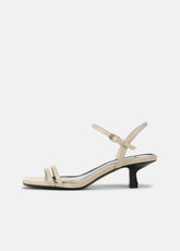 VINCE | Tilda Leather Heeled Sandal in Heels - MOONLIGHT