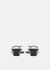 VINCE | San Juan Leather Heeled Thong Sandal in Heels - MOONLIGHT