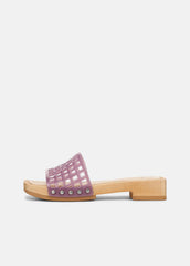 VINCE | Barbara Jelly Slide Sandal in Sandals - AMETHYST