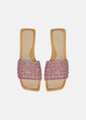 VINCE | Barbara Jelly Slide Sandal in Sandals - AMETHYST
