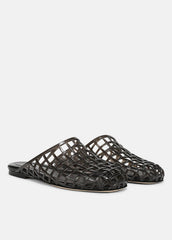 VINCE | Barcelona Jelly Sandal in Sandals - BLACK