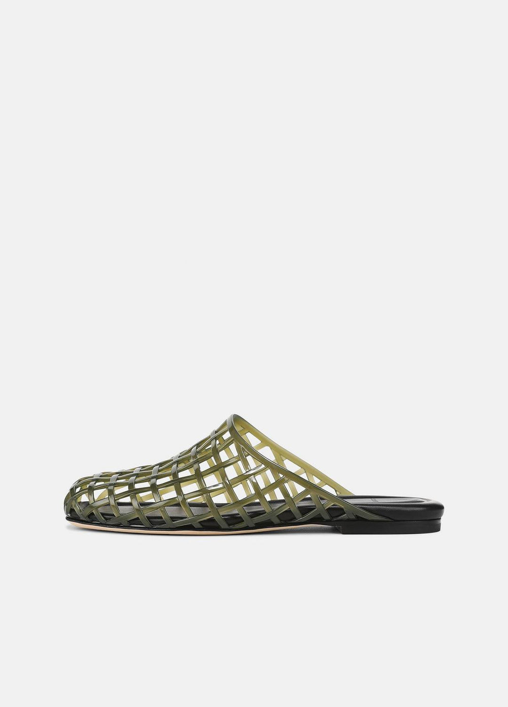 VINCE | Barcelona Jelly Sandal in Sandals - CHIVE