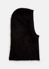 VINCE | Brushed Cashmere Balaclava in Scarves & Hats - BLACK
