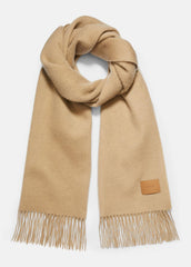 VINCE | Double-Face Cashmere Scarf in Scarves & Hats - CAMEL