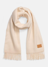 VINCE | Double-Face Cashmere Scarf in Scarves & Hats - IVORY