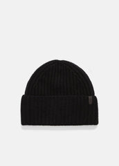 VINCE | Plush Cashmere Chunky-Knit Beanie in Scarves & Hats - BLACK
