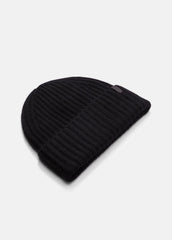 VINCE | Plush Cashmere Chunky-Knit Beanie in Scarves & Hats - BLACK