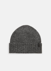 VINCE | Donegal Cashmere Jersey Beanie in Scarves & Hats - CHARCOAL