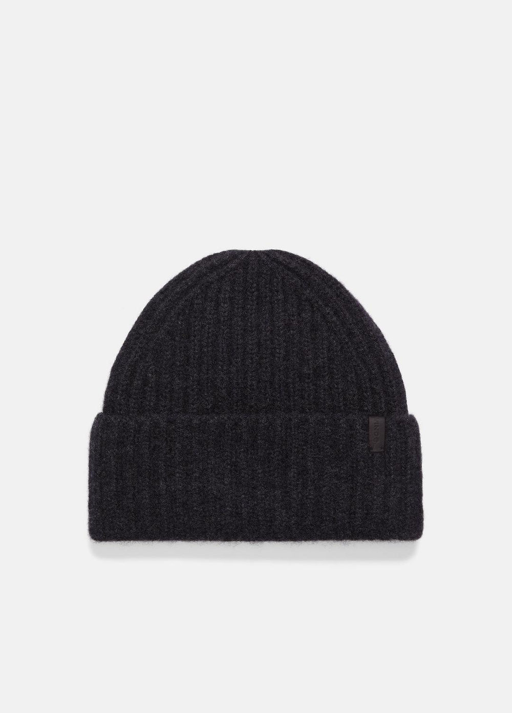 VINCE | Plush Cashmere Chunky-Knit Beanie in Scarves & Hats - H CHARCOAL