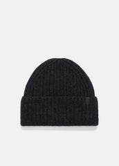 VINCE | Plush Cashmere Chunky-Knit Beanie in Scarves & Hats - H CHARCOAL