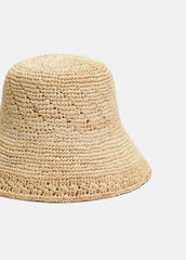 VINCE | Straw Bucket Hat in Scarves & Hats - NATURAL