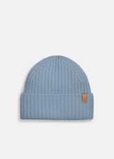 VINCE | Plush Cashmere Chunky-Knit Beanie in Scarves & Hats - AMALFI BLUE