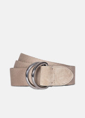 VINCE | Women’s 30mm Webbing D-Ring Belt in Belts - SANDBAR