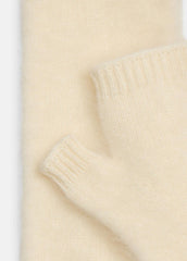 VINCE | Brushed Cashmere Arm Warmers in Gloves - IVORY