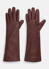 VINCE | Cashmere-Lined Medium Leather Glove in Gloves - FIG