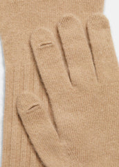 VINCE | Plush Cashmere Gloves in Gloves - CAMEL